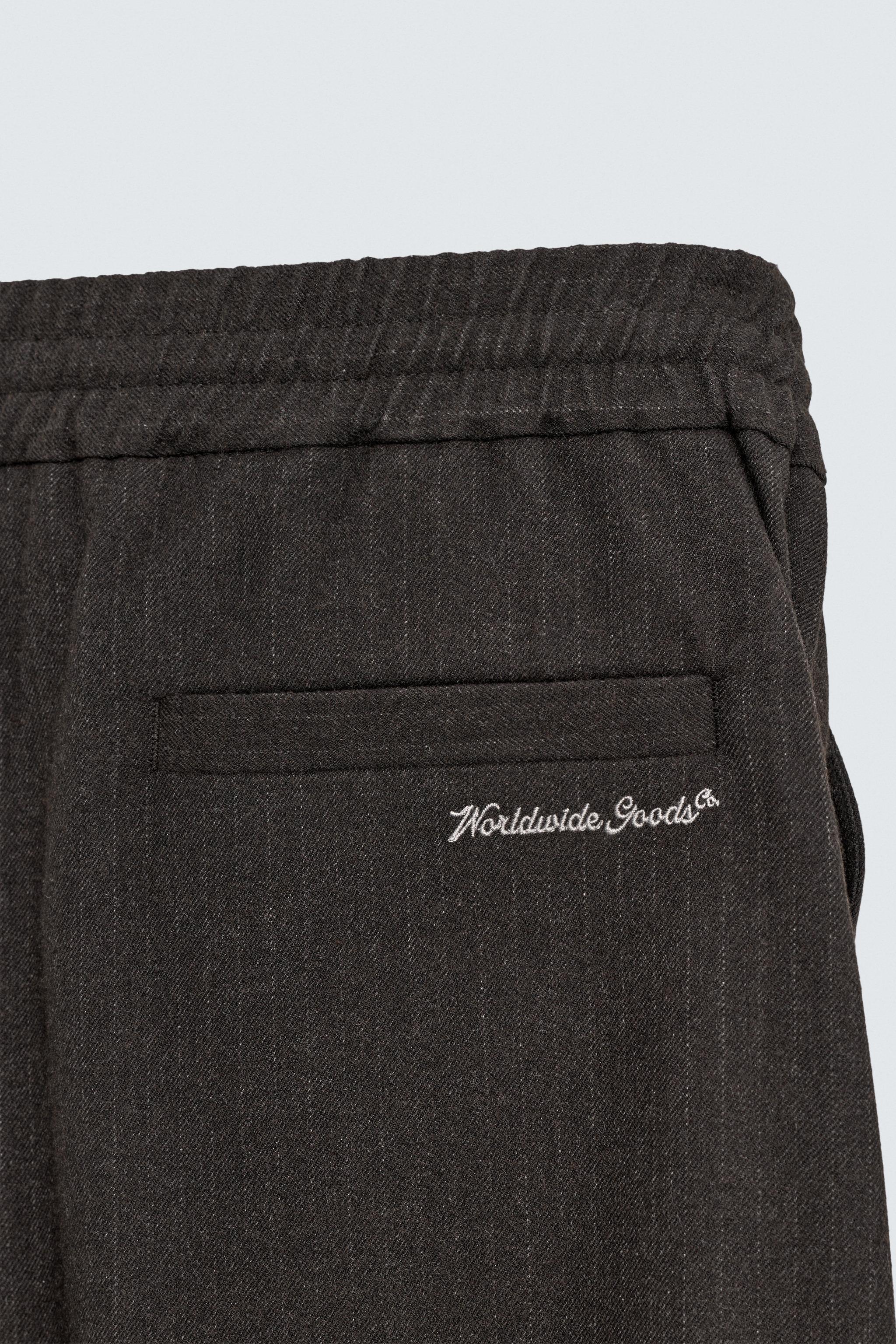 PANTALON RELAXED FIT TEXTURÉ